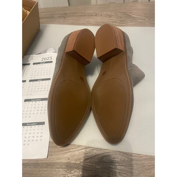Lucky brand titanium oiled suede gray slip on size 7.5 new in box - Picture 6 of 6